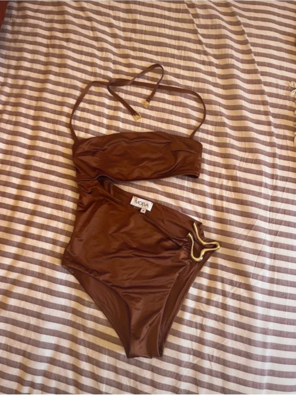MOEVA Marilla assymetrical one-piece swimsuit